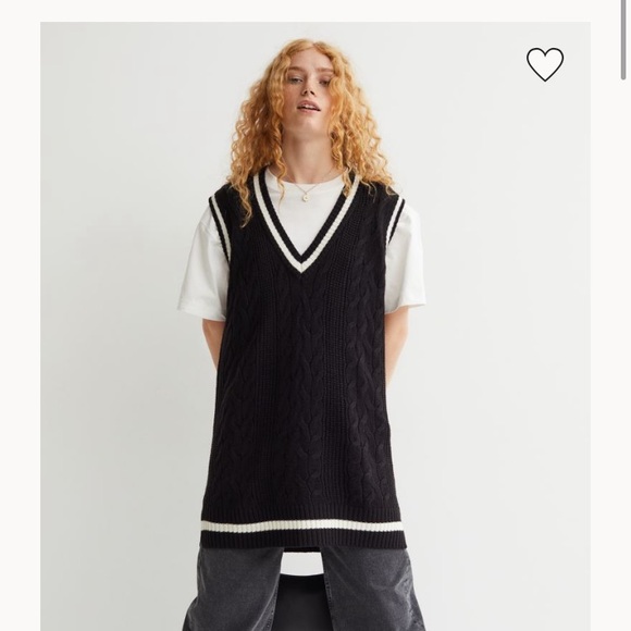 H&M | Dresses | Hm Knit Sweater Vest Dress